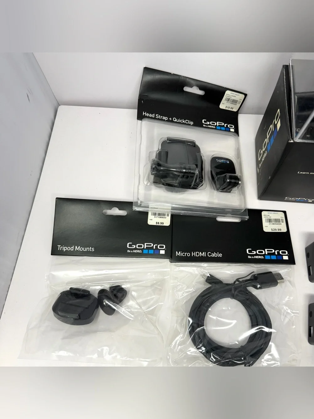 GoPro HERO3 Silver Action Camera Bundle Lots Of Accessories Excellent Condition!